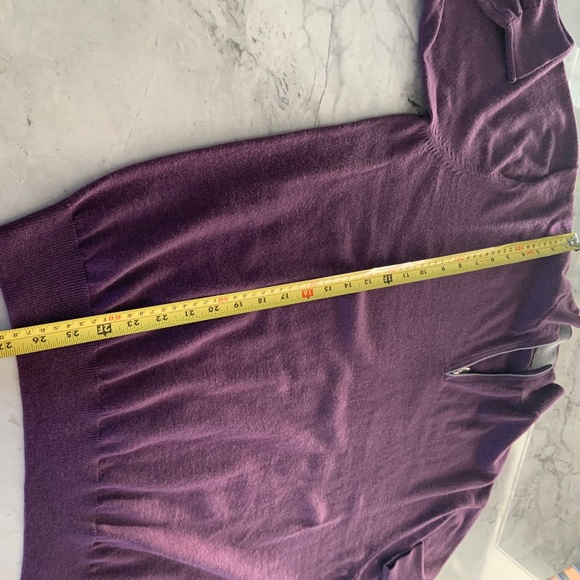 Toscano 1/4 Zip Extra fine Merino Wool Sweater size XL - Picture 6 of 6